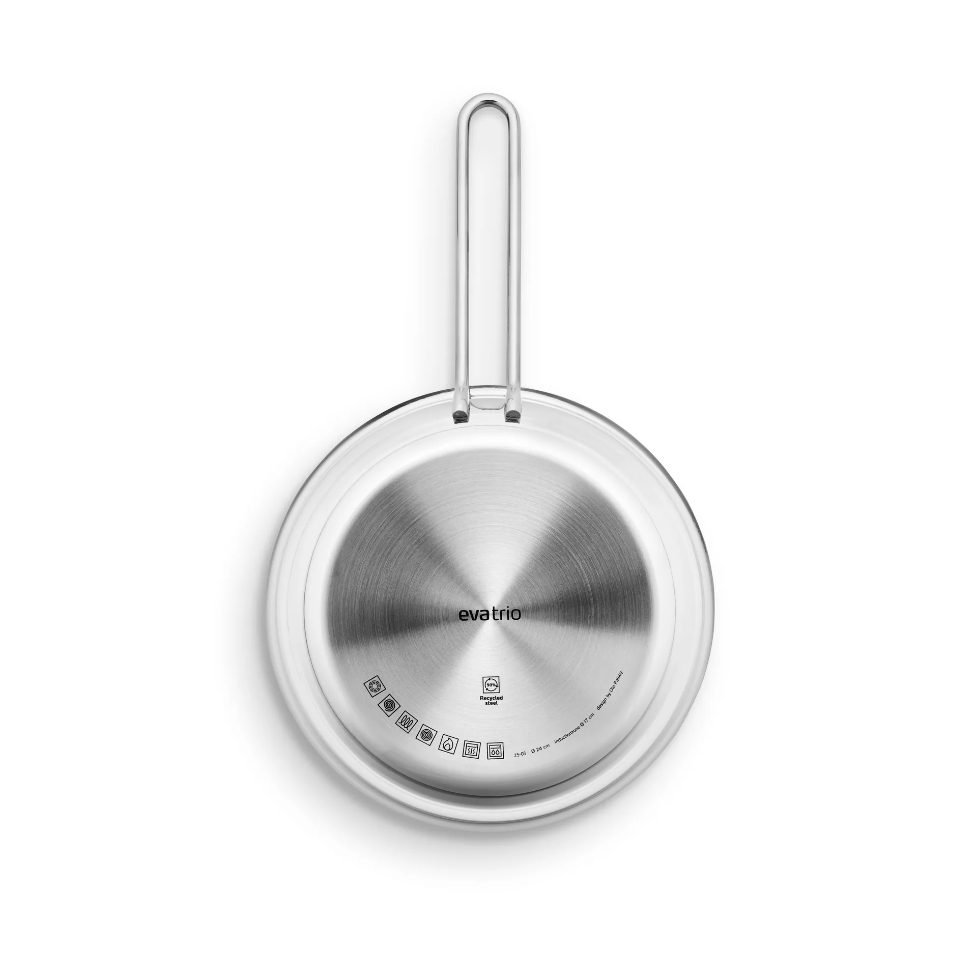 Patelnia Eva Solo steel base, Stainless steel, Ø24 cm Eva Solo