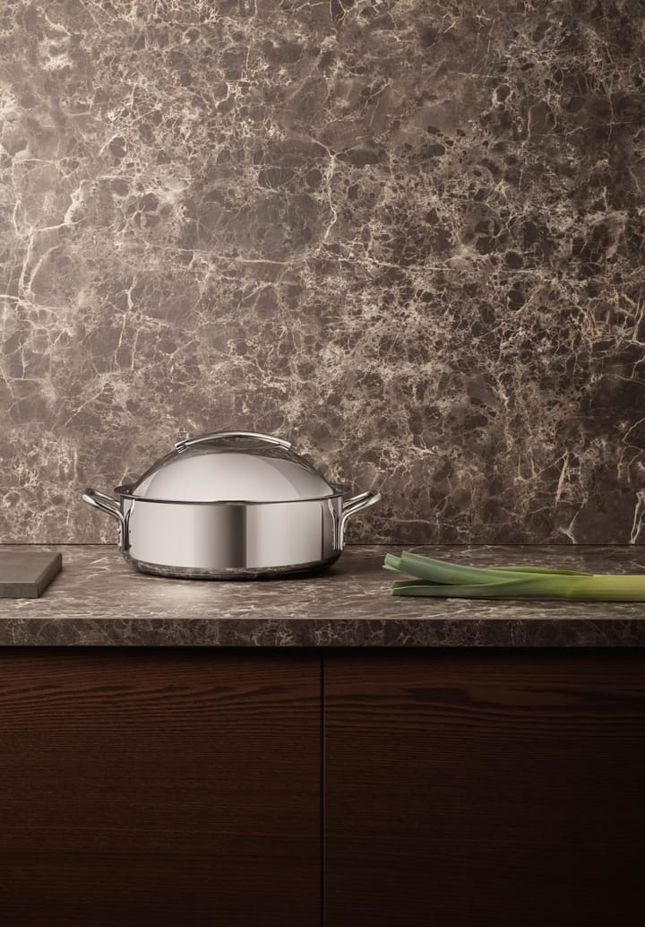 Patelnia głęboka ceramiczna Eva Trio Stainless Steel Slip-Let, 3,5 l Eva Solo