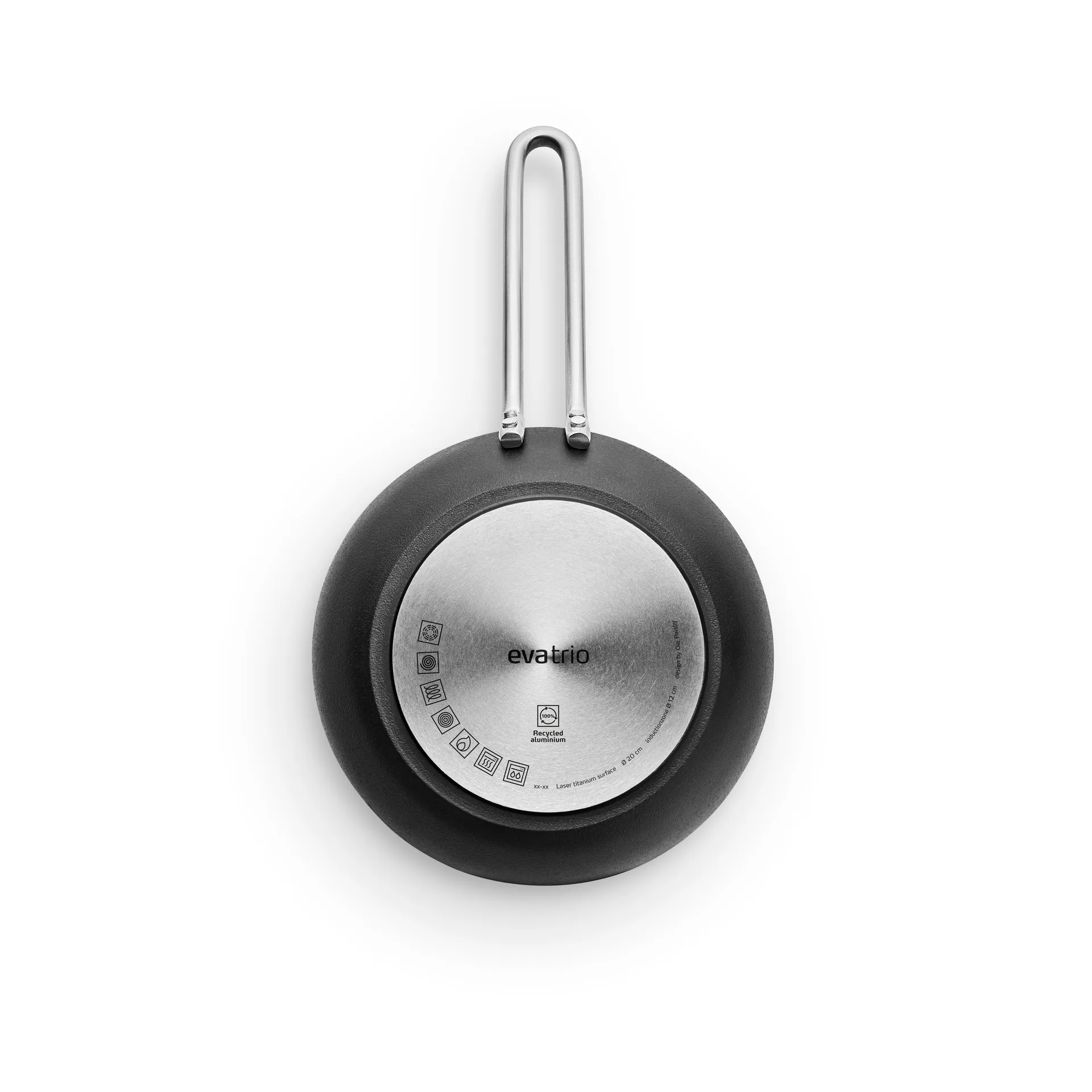 Patelnia Professional Laser Titanium Slip-Let, Black, Ø20 cm Eva Solo