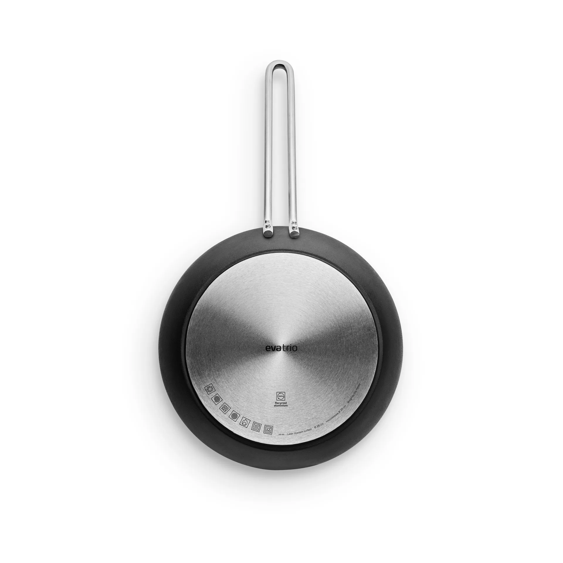 Patelnia Professional Laser Titanium Slip-Let, Black, Ø28 cm Eva Solo