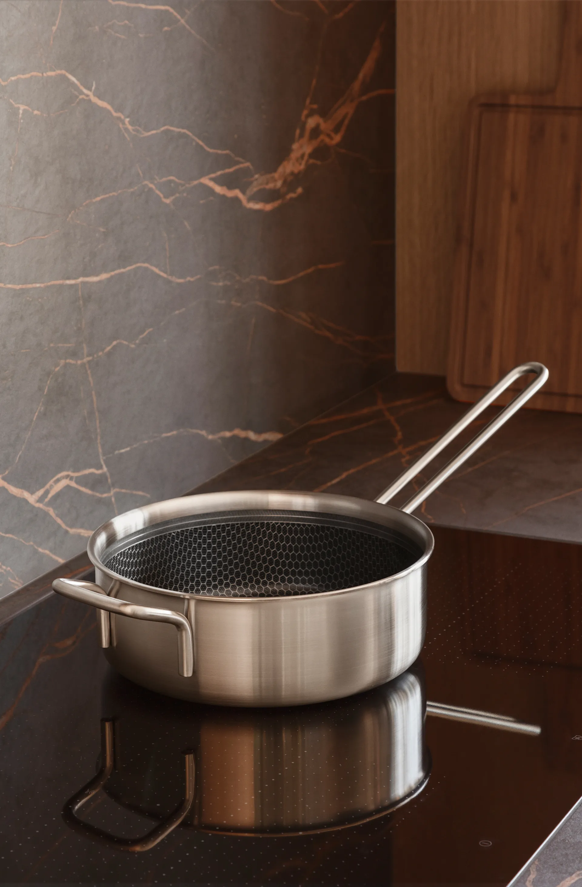 Patelnia sateuse  Eva Trio Multi Mosaic Slip-Let, 24 cm Eva Solo