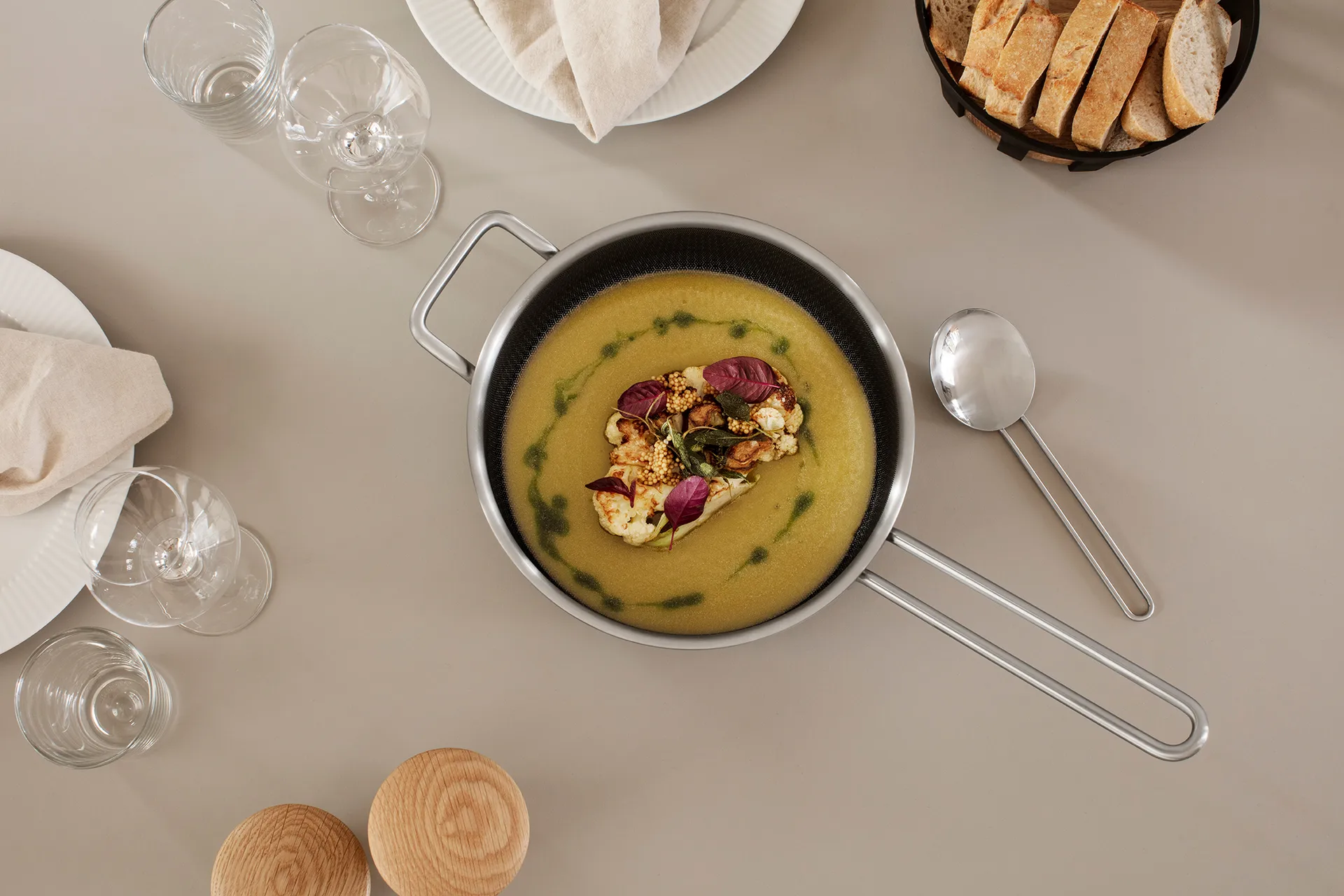 Patelnia sateuse  Eva Trio Multi Mosaic Slip-Let, 24 cm Eva Solo