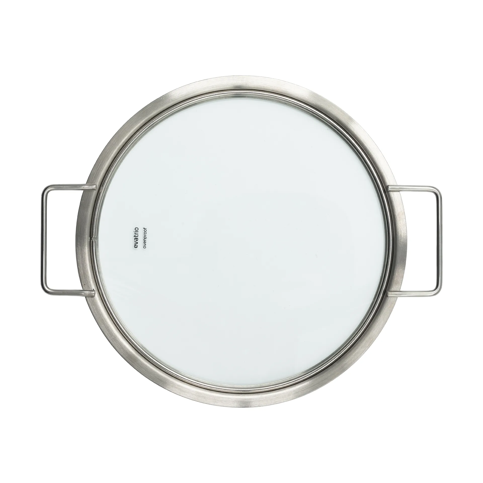 Pokrywka szklana Eva Trio z recyklingowanej stali nierdzewnej, Ø24 cm Eva Solo