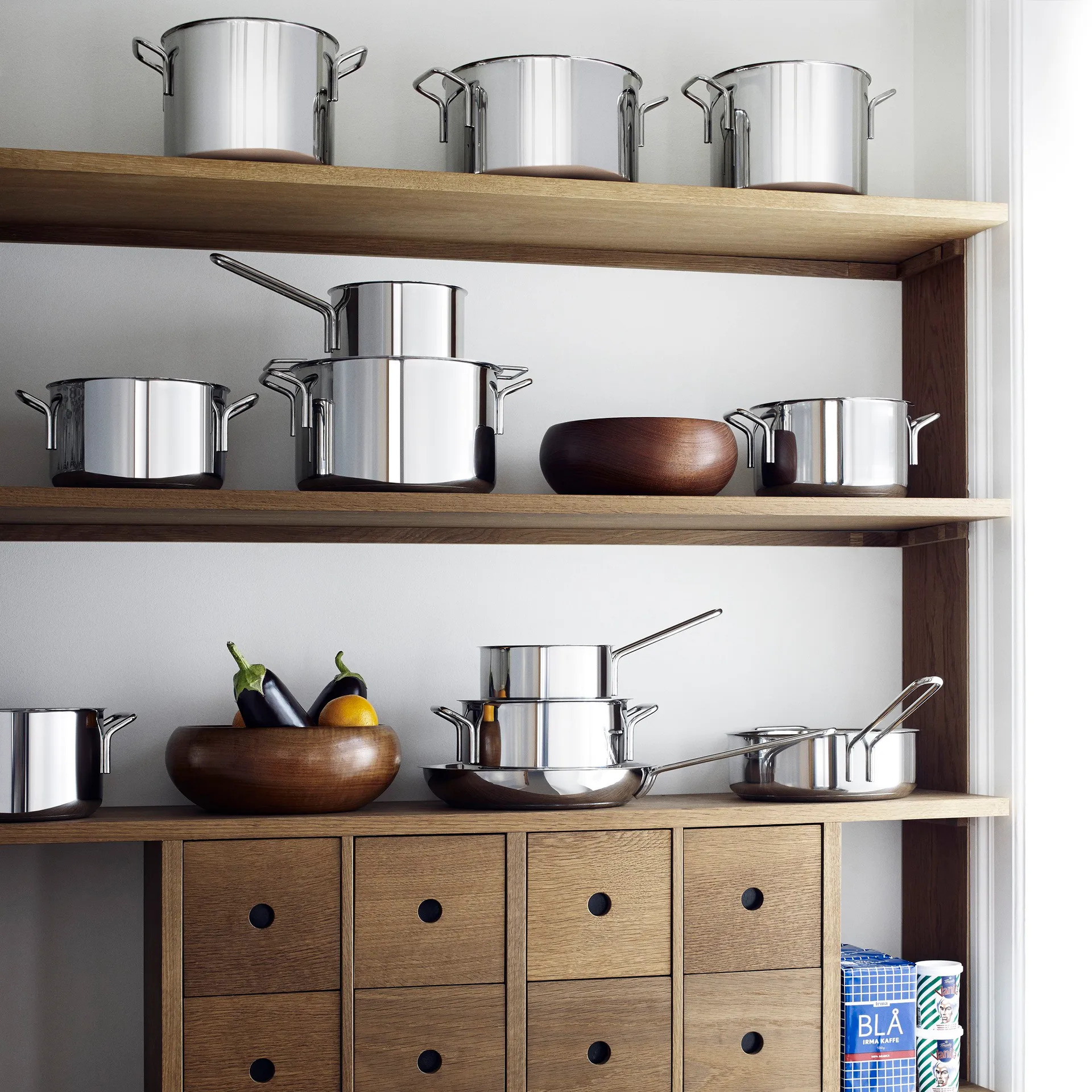 Rondel do smażenia sauté Eva Trio stal nierdzewna, 1,3 l Eva Solo