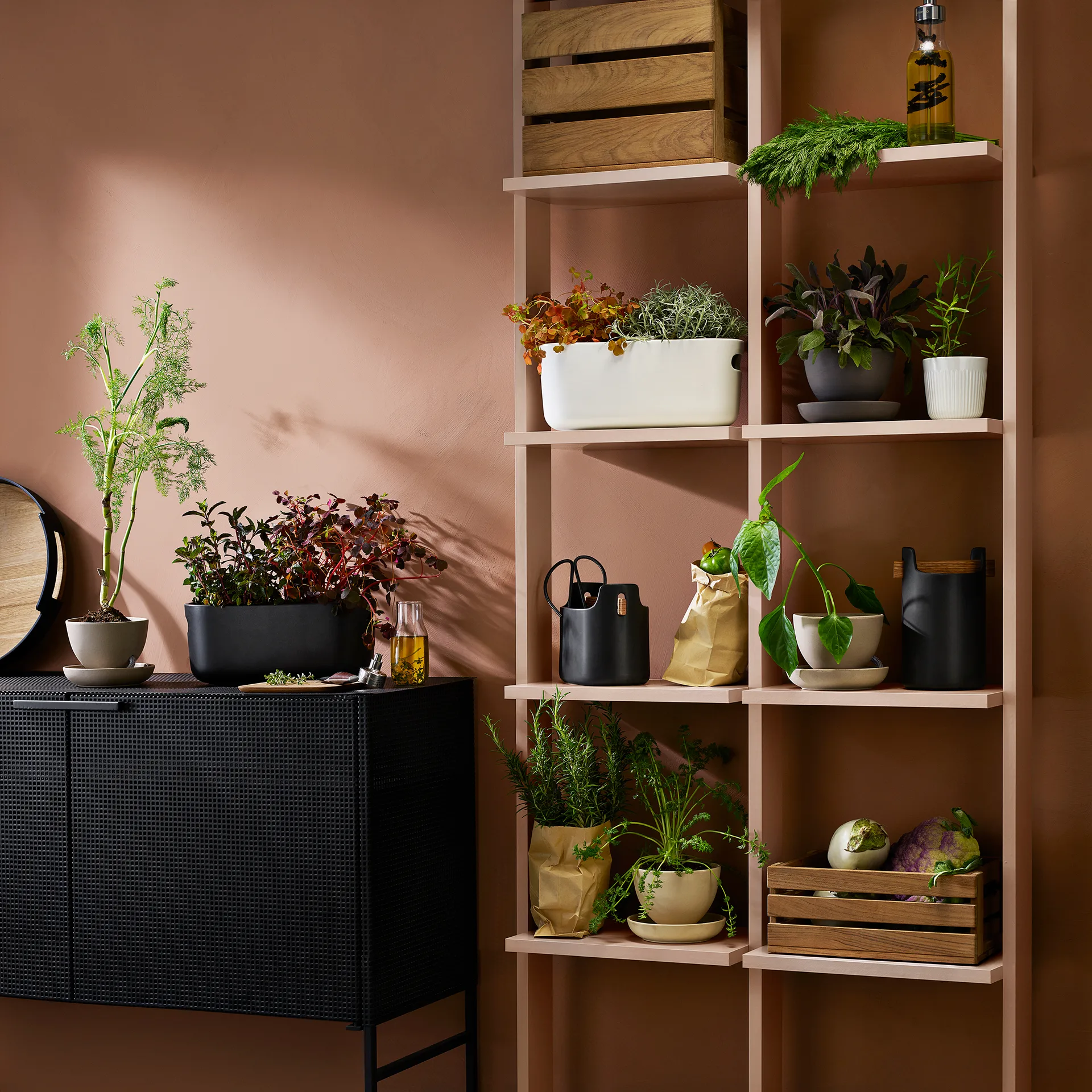 Samopodlewający organizer na zioła Eva Solo, Biały Eva Solo