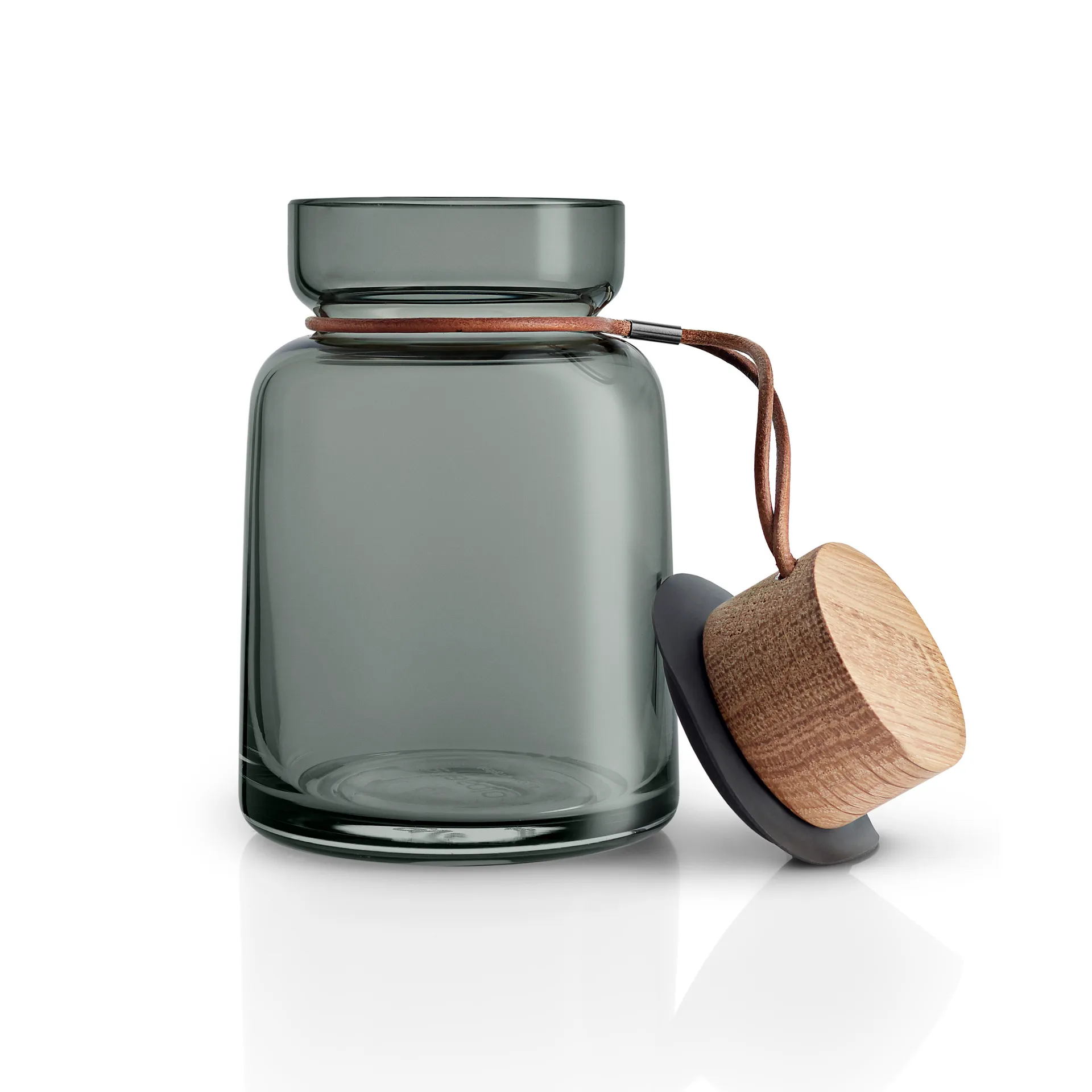 Słoik do przechowywania Silhouette smokey grey, 0,7 l Eva Solo