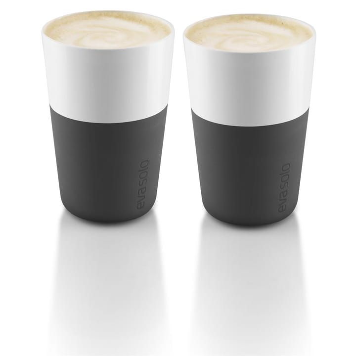 Szklanka na café latte Eva Solo 2-pak - Black - Eva Solo