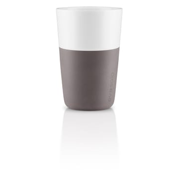 Szklanka na café latte Eva Solo 2-pak - Elephant grey - Eva Solo