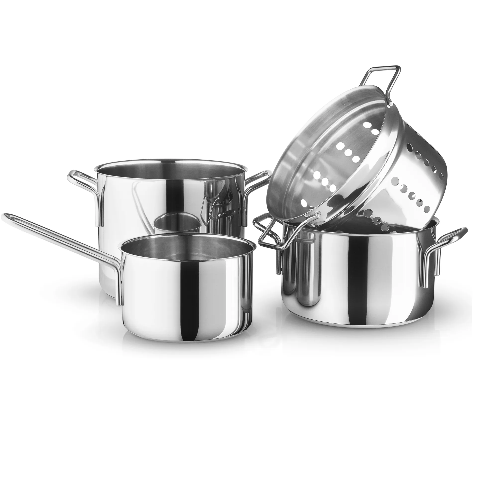 Zestaw garnków ze stali nierdzewnej Eva Trio, 4-pack Eva Solo