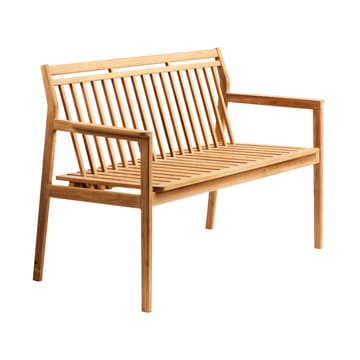 Ławka 2-osobowa M12 Sammen  - Teak-nature oiled - FDB Møbler