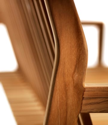 Ławka 2-osobowa M12 Sammen  - Teak-nature oiled - FDB Møbler