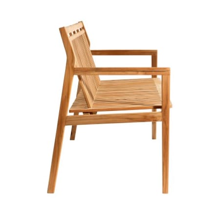 Ławka 3-osobowa M11 Sammen , Teak-nature oiled FDB Møbler