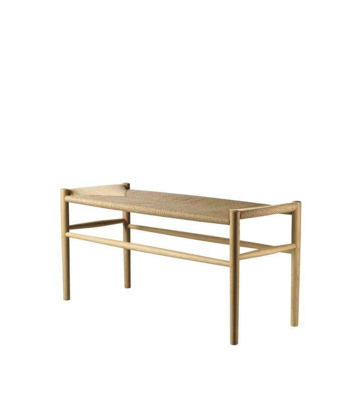 Ławka J163 Piano, Oak nature lacquered FDB Møbler