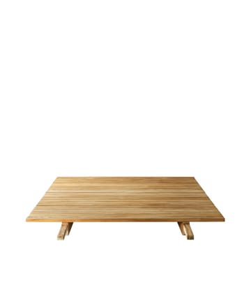 Dodatkowy blat M4 Sammen Central Plate M2/M3  - 90x185 cm teak non treated - FDB Møbler