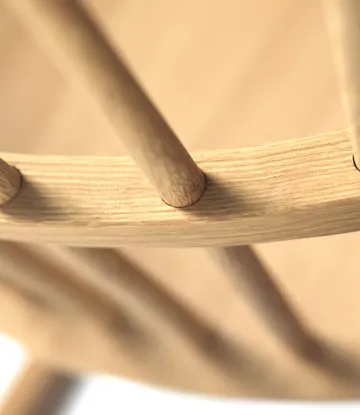 Fotel bujany J52G - Oak nature oil - FDB Møbler