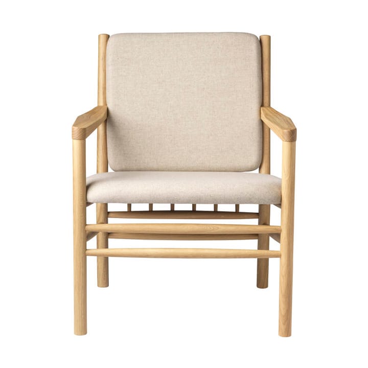 Fotel J147 - Oak nature lacquered-beige - FDB Møbler