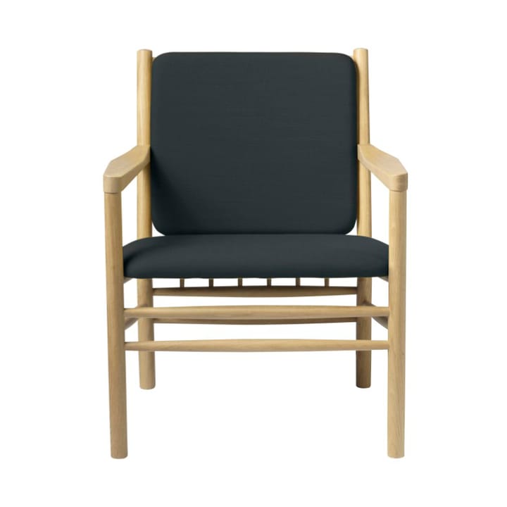 Fotel J147 - Oak nature lacquered-dark green - FDB Møbler