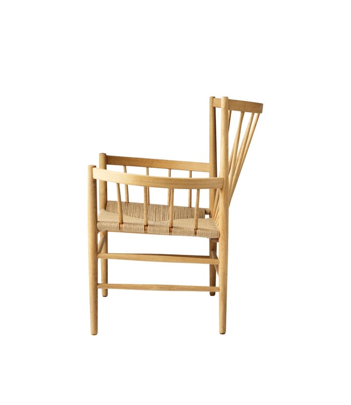 Fotel J82, Oak nature lacquered FDB Møbler