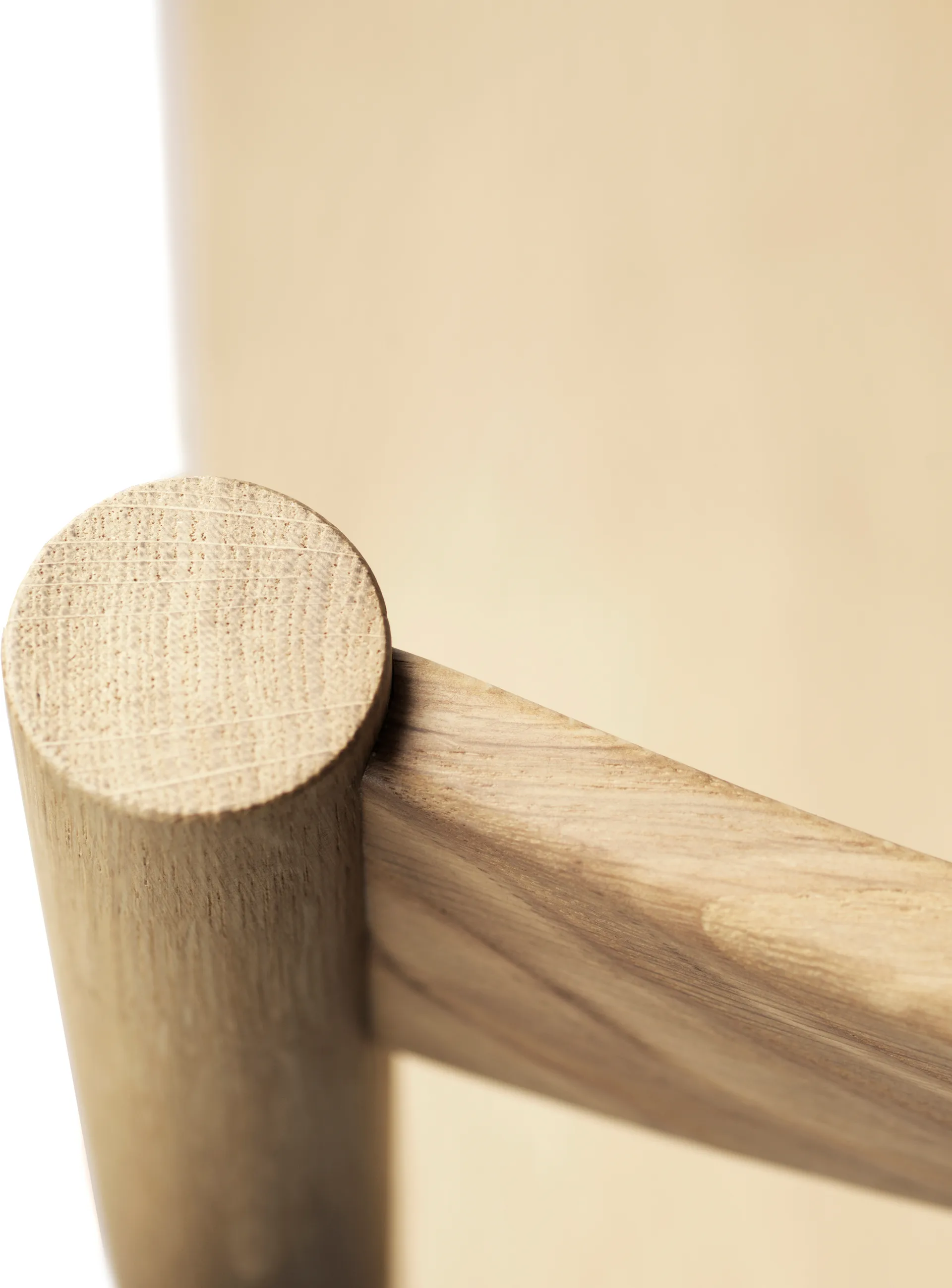 J178 Lønstrup krzesło v2, Oak nature lacquered FDB Møbler