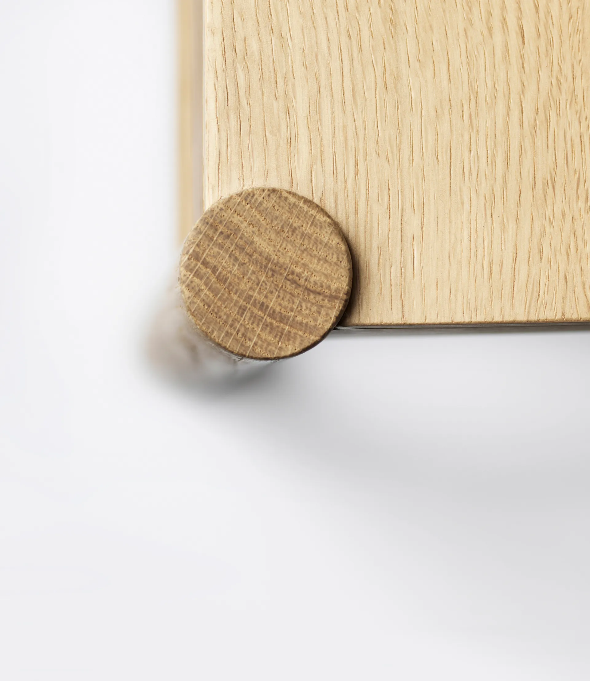 J178 Lønstrup krzesło v2, Oak nature lacquered FDB Møbler