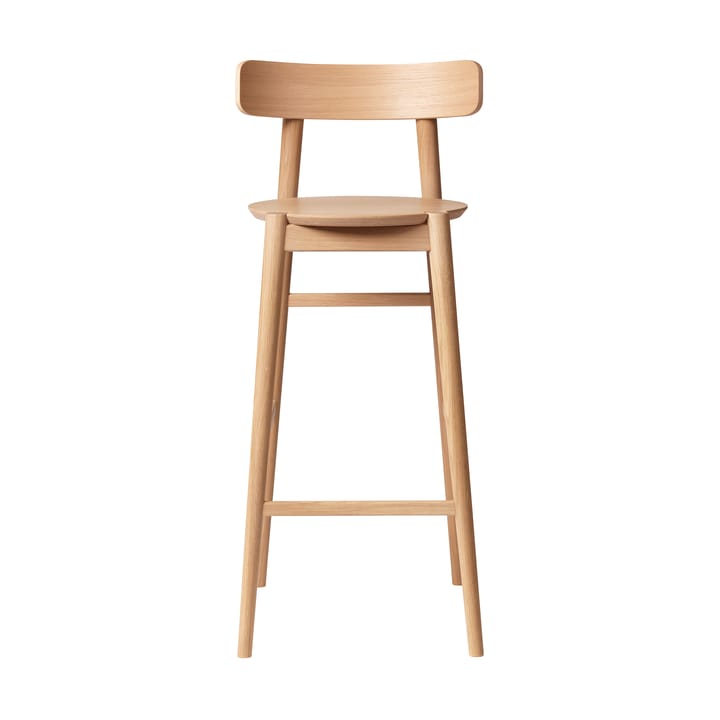 J184 Øst krzesło barowe 75 cm - Oak nature lacquered - FDB Møbler