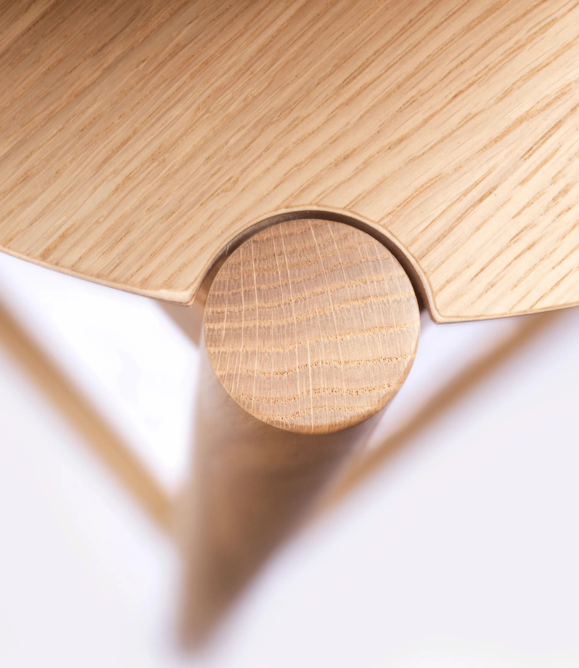 J184 Øst krzesło barowe 75 cm, Oak nature lacquered FDB Møbler