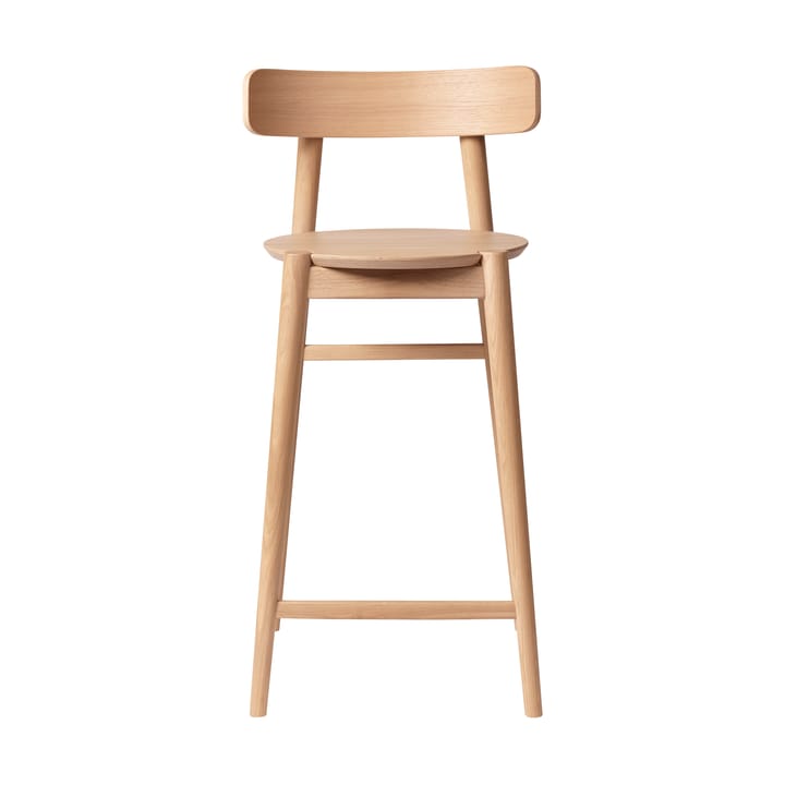 J185 Øst krzesło barowe 65 cm - Oak nature lacquered - FDB Møbler