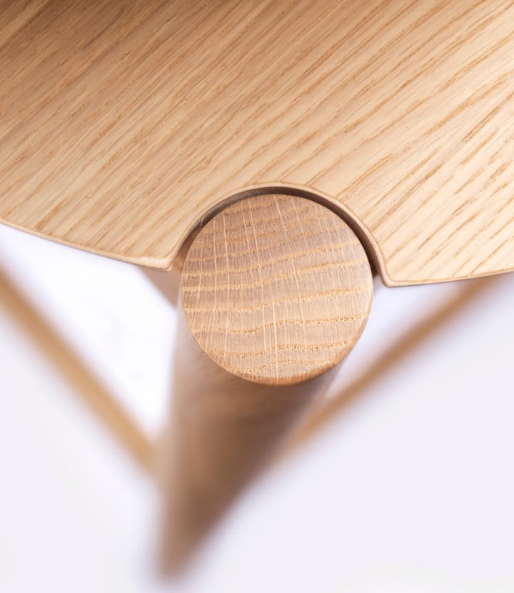 J185 Øst krzesło barowe 65 cm, Oak nature lacquered FDB Møbler
