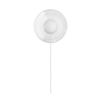 Kinkiet U12 Sletterhage - Aluminium-szkło opalowe - FDB Møbler
