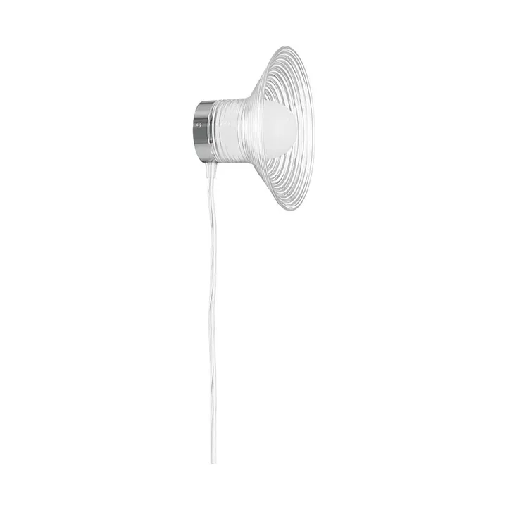 Kinkiet U12 Sletterhage - Aluminium-szkło opalowe - FDB Møbler