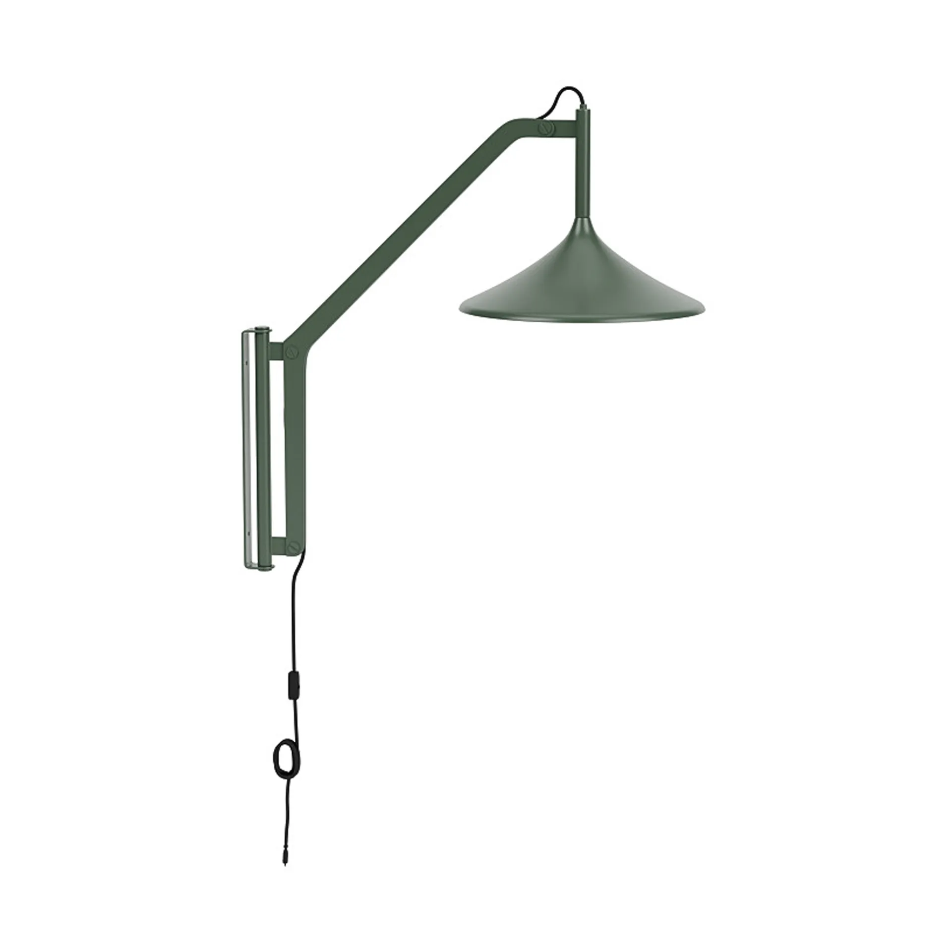 Kinkiet U18 Hasle, Olive green, 67,5 cm FDB Møbler