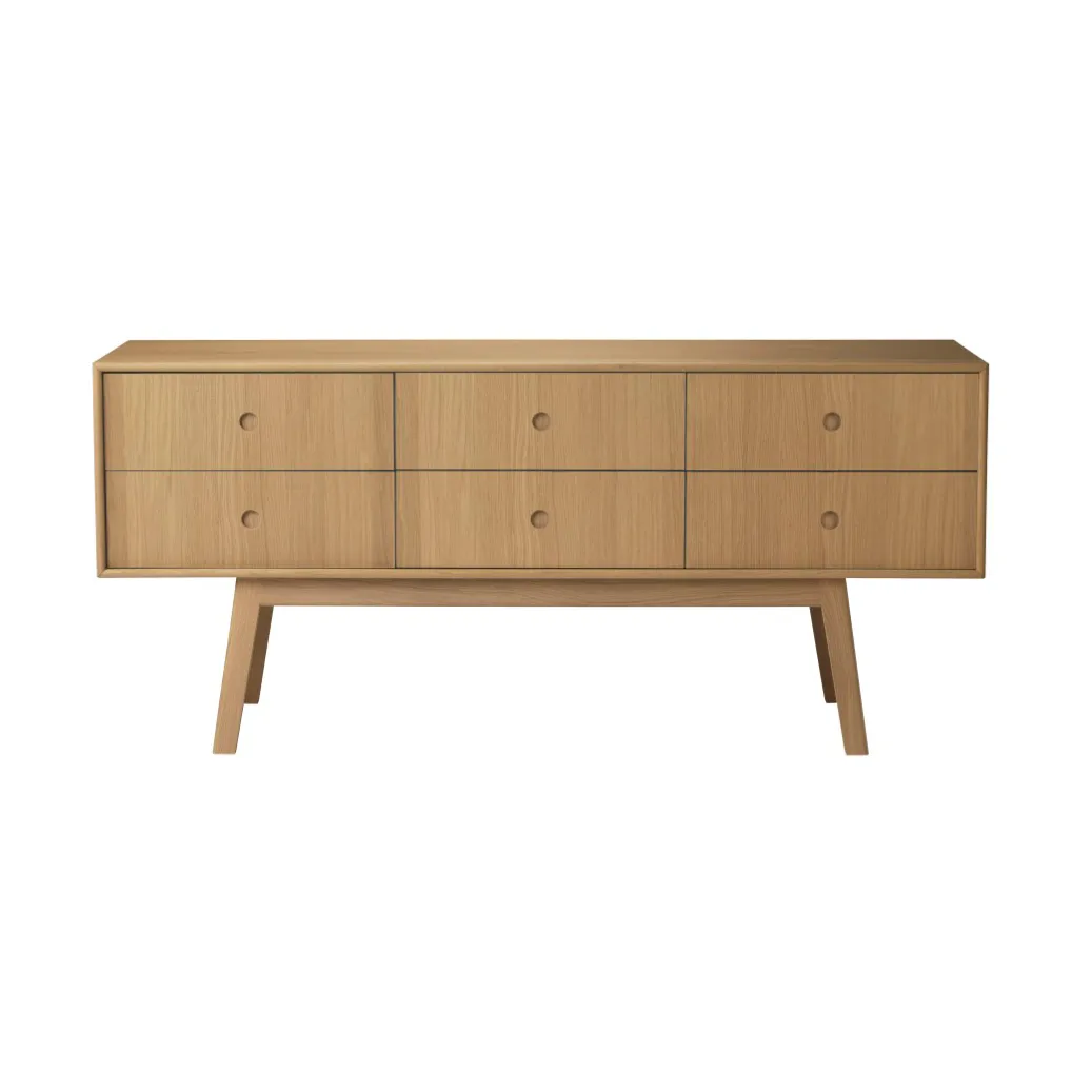 Komoda A86 Butler Dresser, Oak nature lacquered FDB Møbler