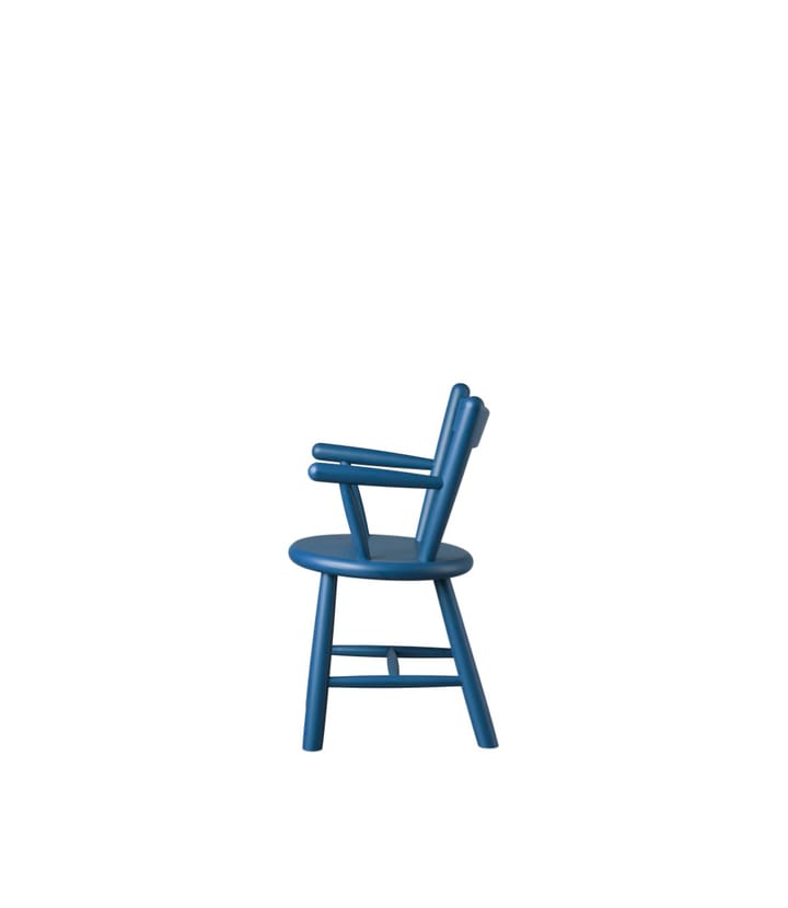 Krzesło dziecięce P9, Beech blue painted FDB Møbler