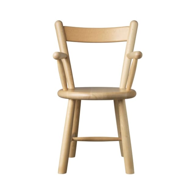 Krzesło dziecięce P9 - Beech nature lacquered - FDB Møbler