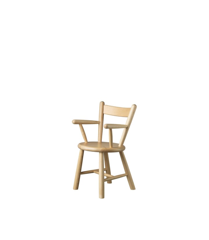 Krzesło dziecięce P9, Beech nature lacquered FDB Møbler