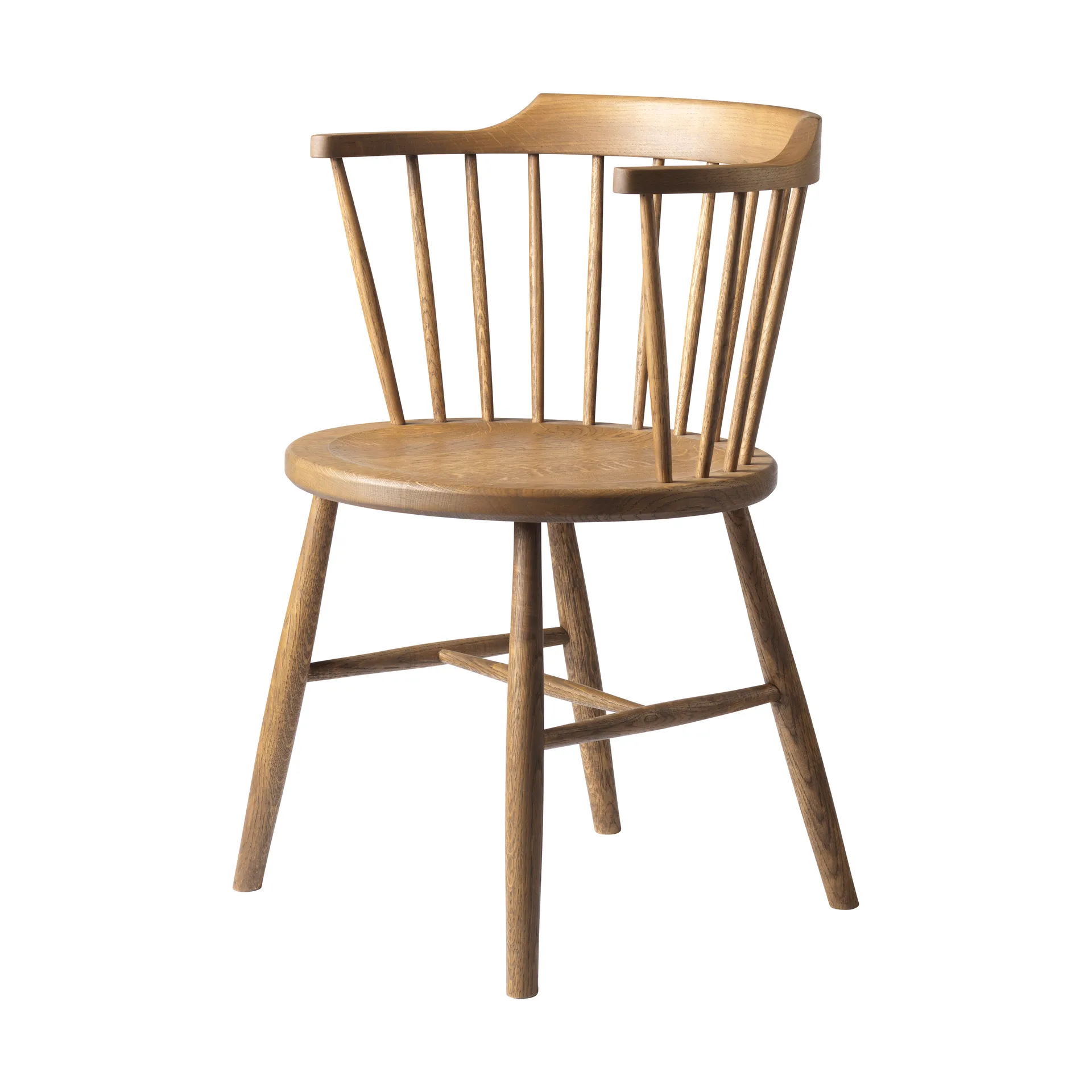 Krzesło J18, Oak brown oiled FDB Møbler