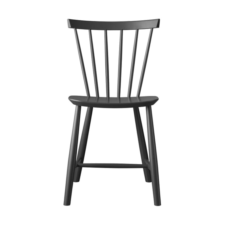 Krzesło J46 - Beech dark grey painted - FDB Møbler