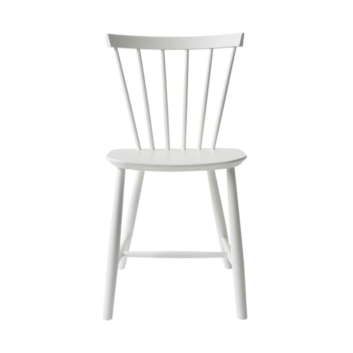 Krzesło J46 - Beech white painted - FDB Møbler