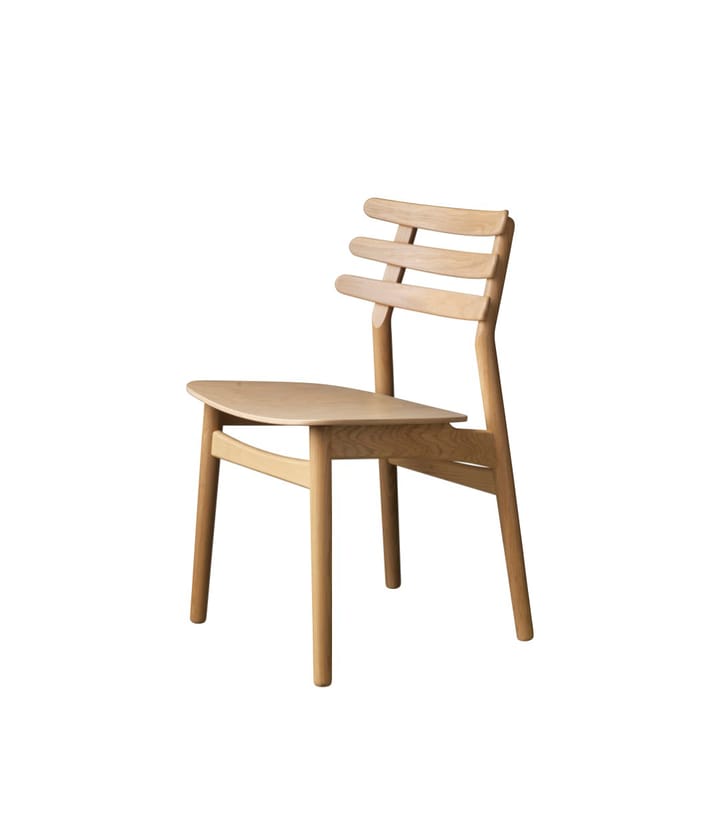Krzesło J48, Oak nature lacquered-nature FDB Møbler