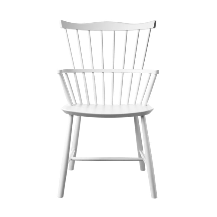 Krzesło J52B - Beech white painted - FDB Møbler