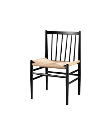Krzesło J80 - Beech black painted-nature - FDB Møbler