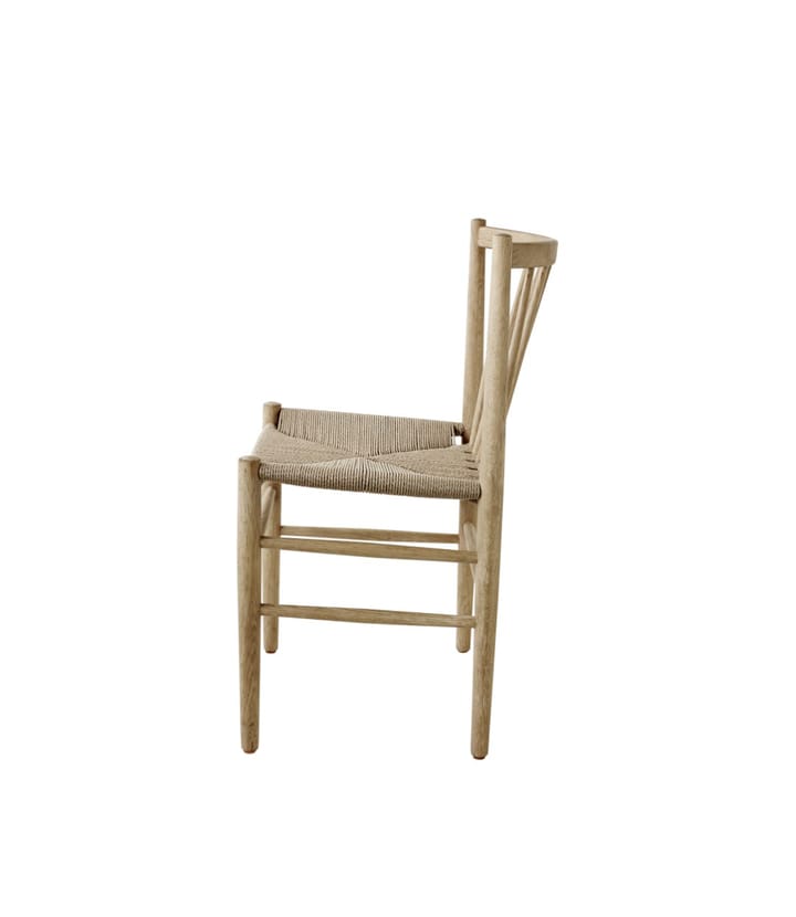 Krzesło J80, Oak nature lacquered FDB Møbler
