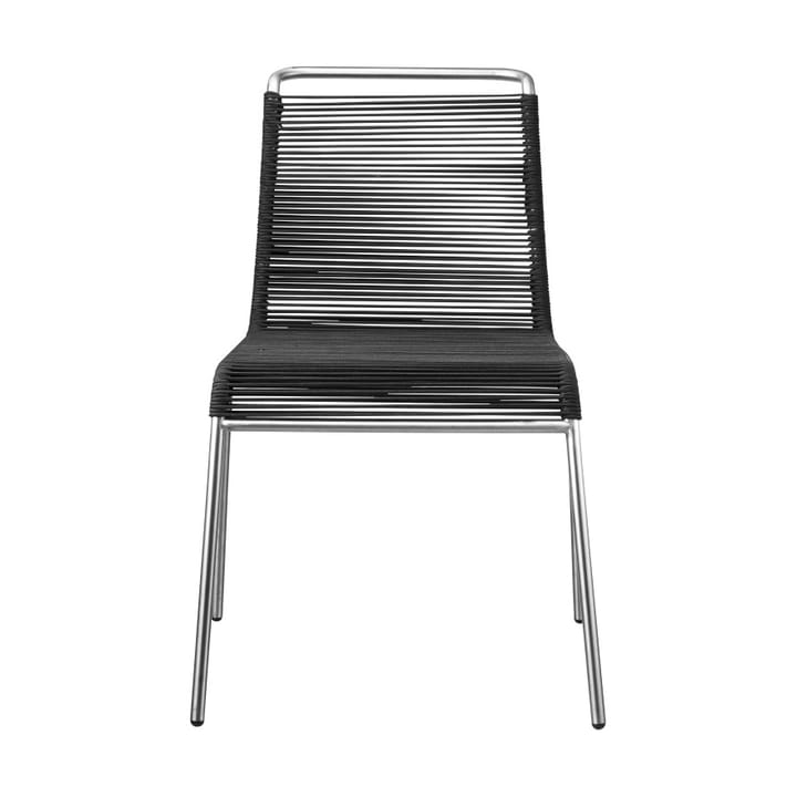 Krzesło M20 Teglgård Cord Chair - Black-stainless steel - FDB Møbler