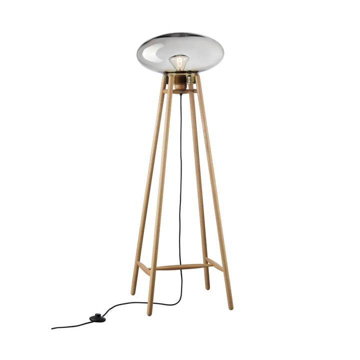 Lampa podłogowa U5 Hiti - Smokey grey-oak nature lacquered - FDB Møbler