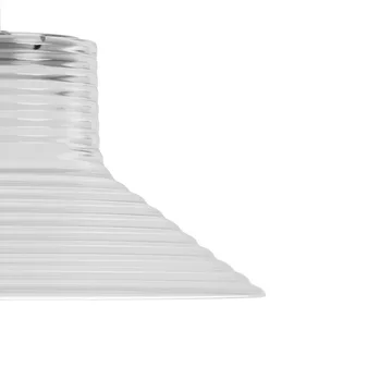 Lampa wisząca U11 Sletterhage - Aluminium-szkło opalowe - FDB Møbler