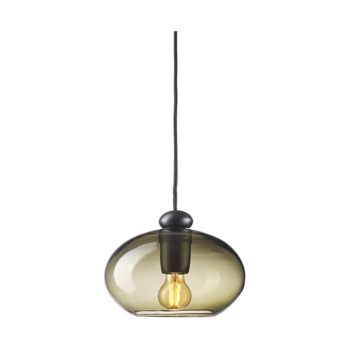 Lampa wisząca U2 Hiti  - Smokey grey-oak black painted - FDB Møbler