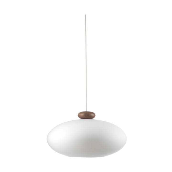 Lampa wisząca U3 Hiti  - Opal glass-walnut nature lacquered - FDB Møbler