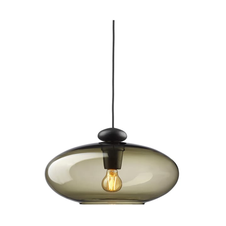 Lampa wisząca U3 Hiti  - Smokey grey-oak black painted - FDB Møbler