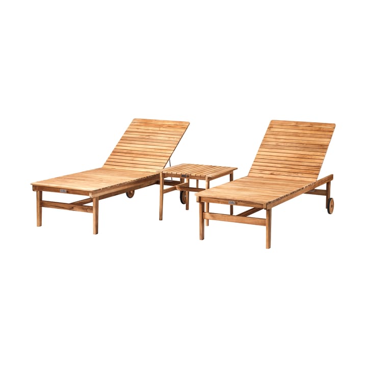 Leżak M8 Sammen , Teak-nature oiled FDB Møbler