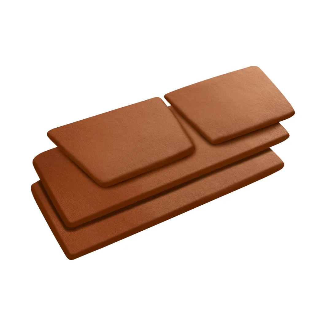 Poduszka na siedzisko J148 , Cognac leather FDB Møbler